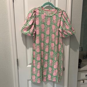 Lilly Pulitzer Pink Pineapple Dress